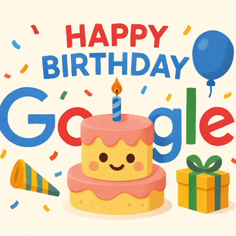 Happy Birthday Google