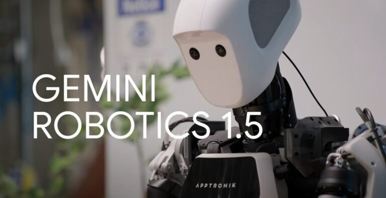 Google DeepMind robotics AI