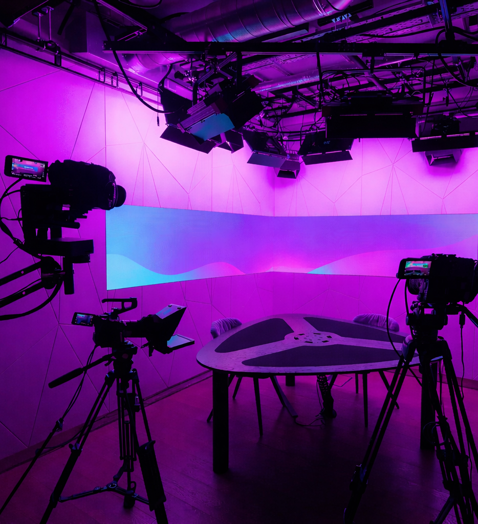 Creative content studio setup